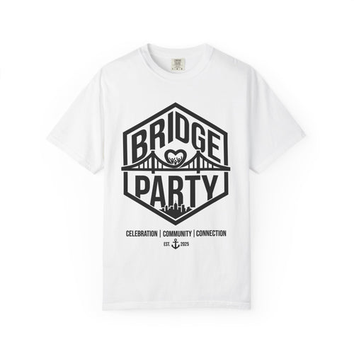 Bridge Party T-Shirt — (Black/White)