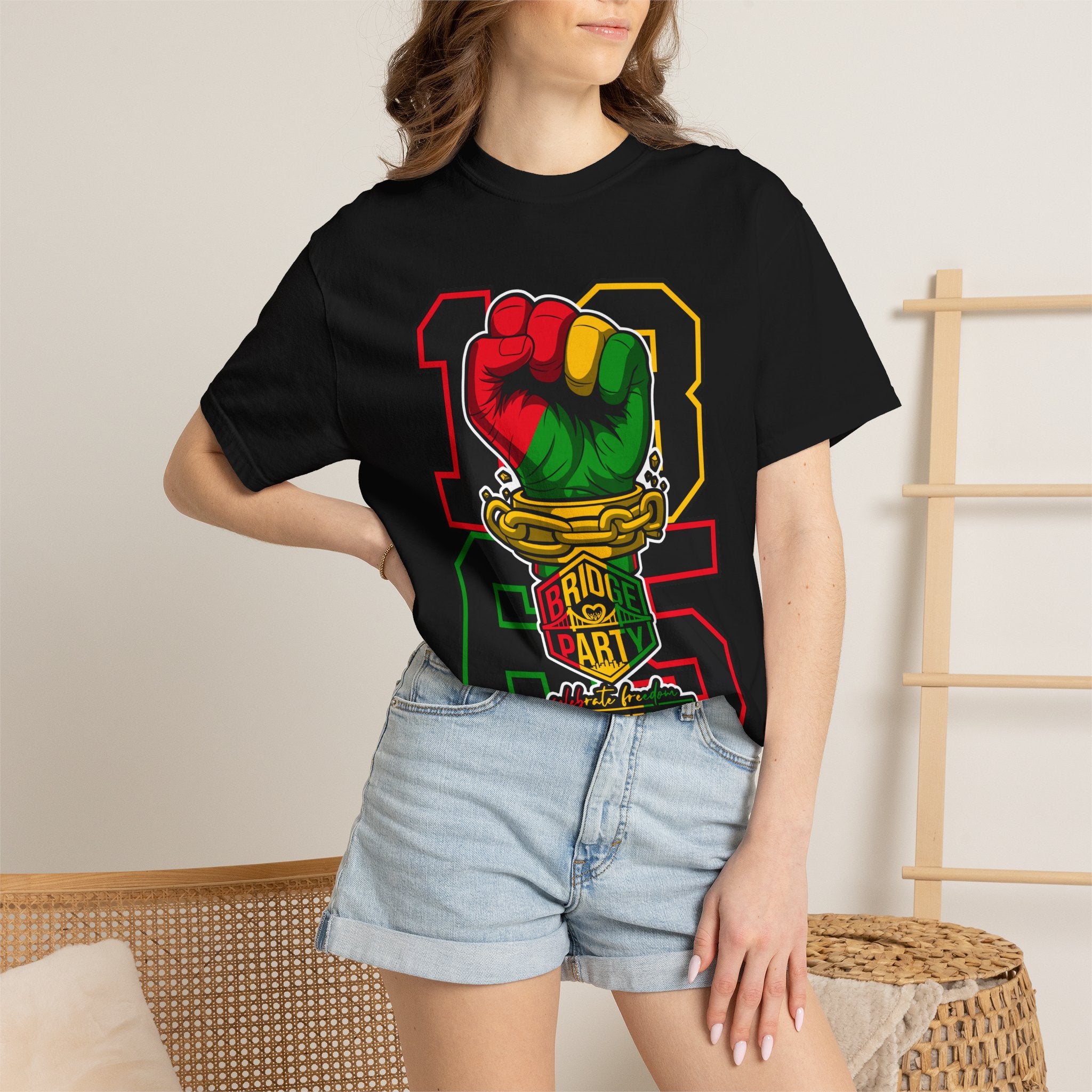 Bridge Party Juneteenth Freedom T-Shirt