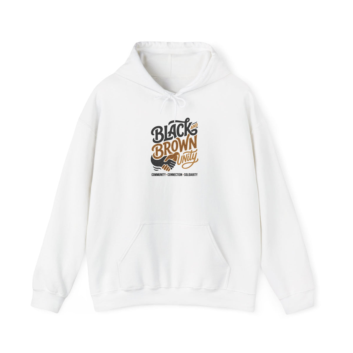 'Black & Brown Unity' Community Hoodie